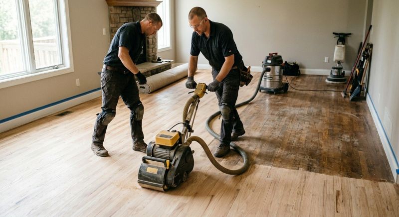 Bamboo Floor Refinishing in Alpharetta, GA