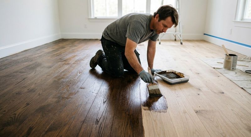 Floor Staining Service in Overland Park, KS