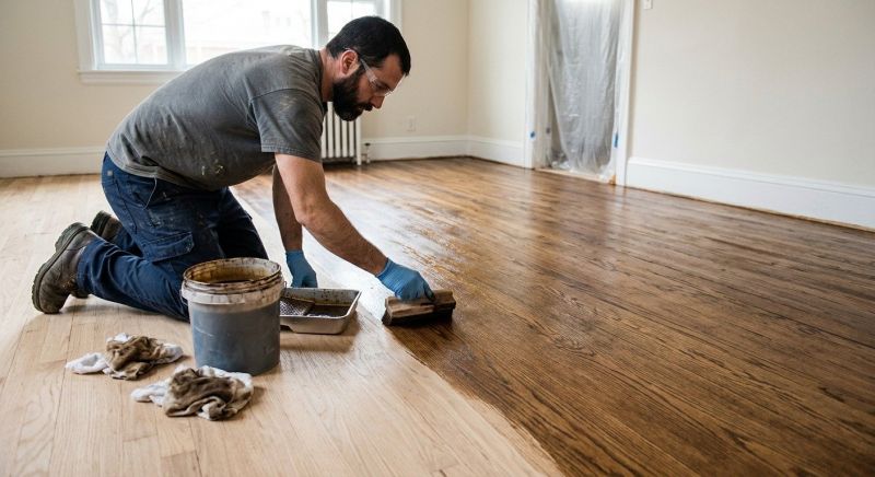 Floor Staining Service in Alpharetta, GA