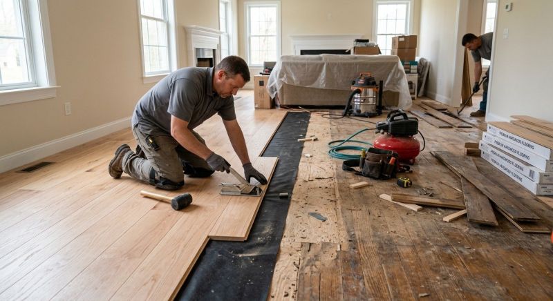 Hardwood Floor Installation in Phoenix, AZ