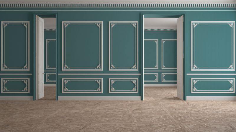 Detailed Tongue and Groove Wall Paneling