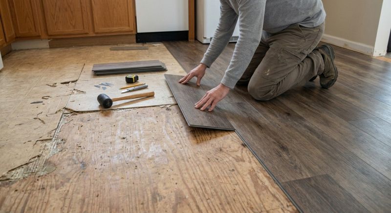 Vinyl Tile Installation in Austin, TX
