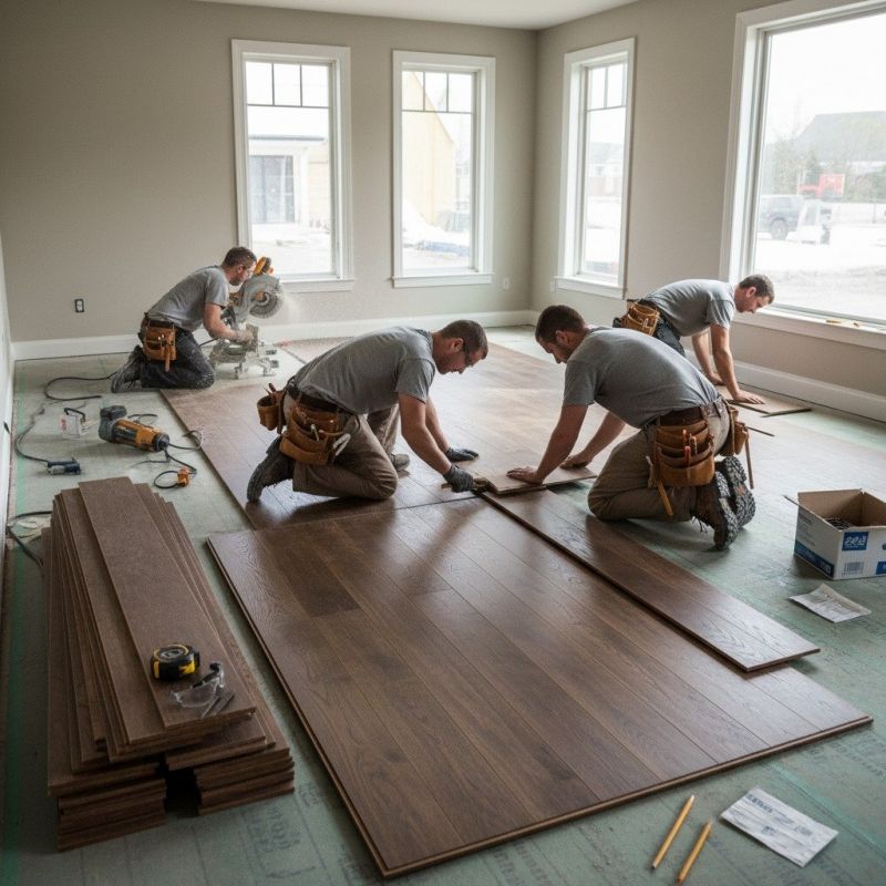 What To Expect When Hiring Hardwood Floor Installation With Customer-Supplied Materials
